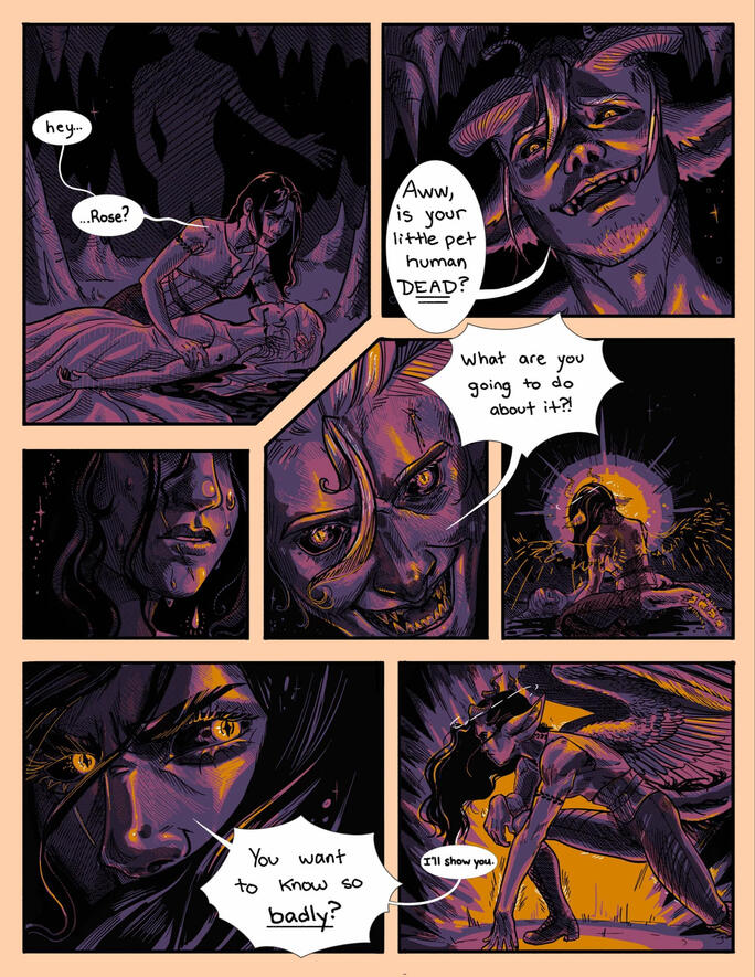 The Final Battle - Pg 1. Digital - Clip Studio Paint